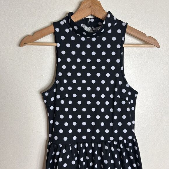 Charlotte Russe mini polka dot dress size XS cute - Picture 2 of 9
